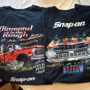 Bundle of two XL Snap-On Tools Graphic Tees